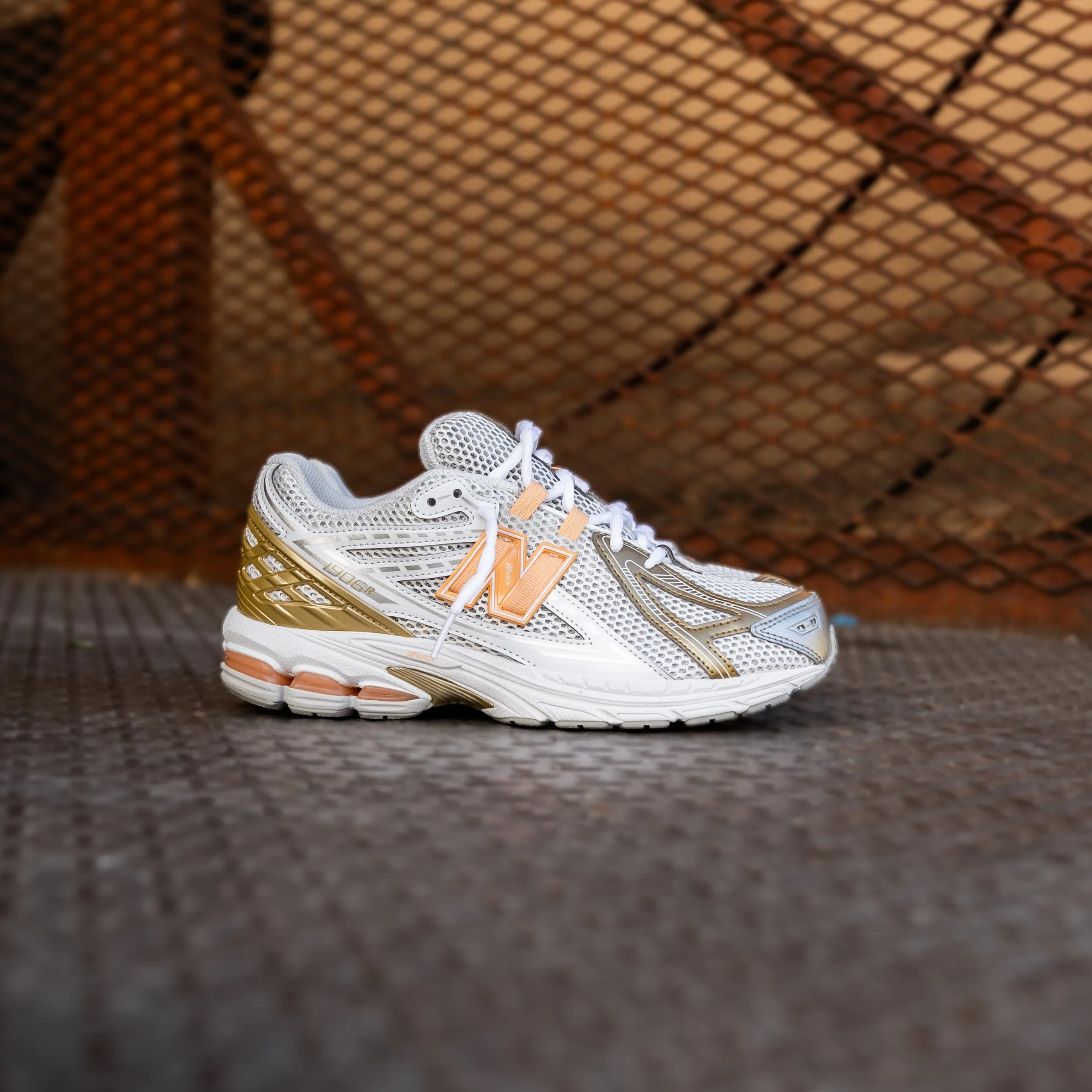 Gradeschool New Balance 1906 (Grey/Orange) - U1906RCH
