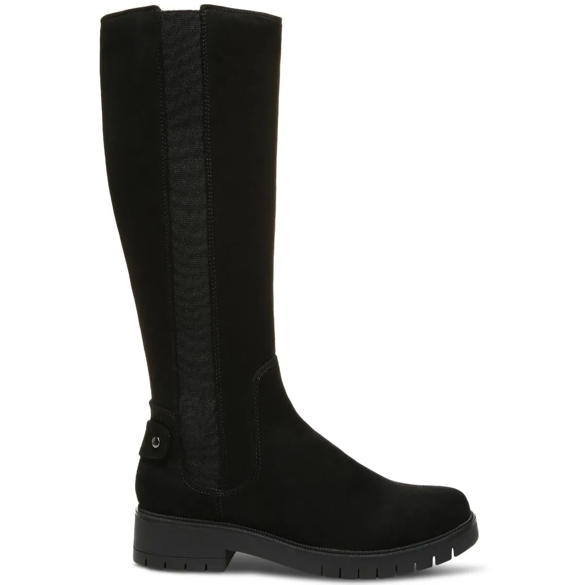 Gwynn Womens Faux Leather Casual Knee-High Boots