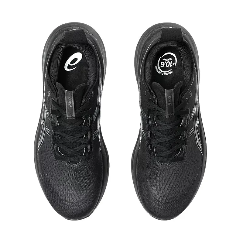 Men's Gel-Nimbus 27 (WIDE) Black/Graphite Grey